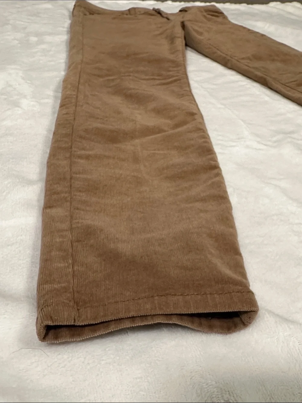 Kut from the Kloth Women's Diana Fab Ab Skinny Corduroy Pants in Light Brown